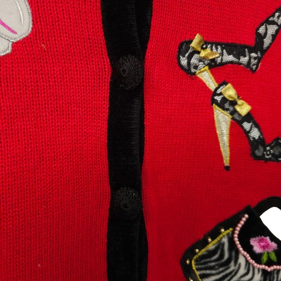 Lisa International Button Front Vest L Cat Purse Faux Fur Detachable Collar - Picture 7 of 16